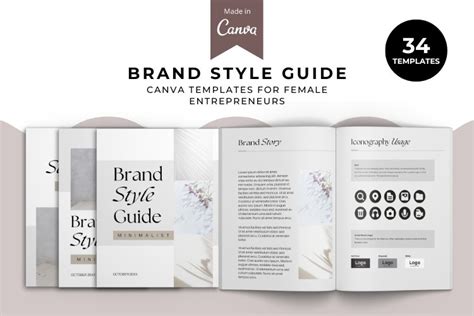 Brand Style Guide Template Canva