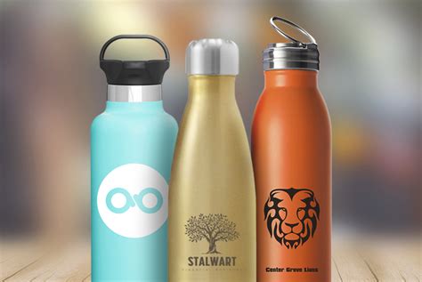 branded reusable water bottles uk
