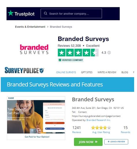 branded surveys users