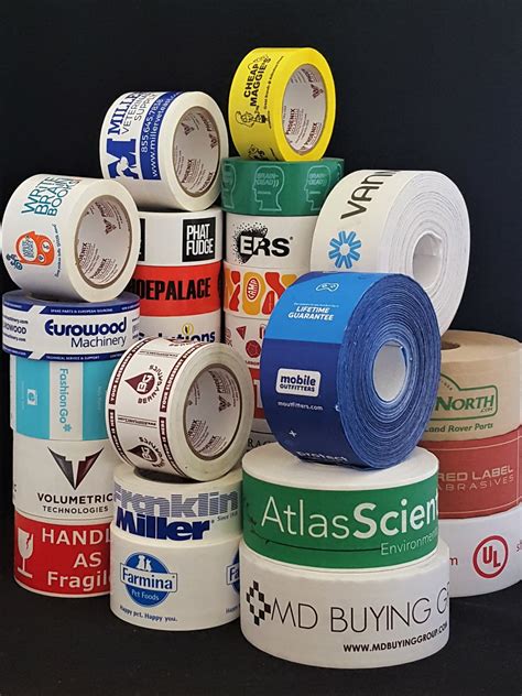 branded tape for packaging