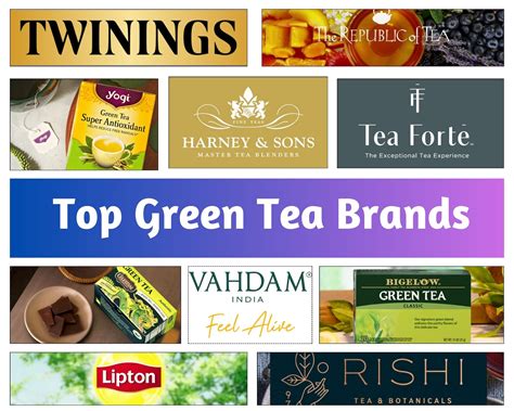 brands of green tea