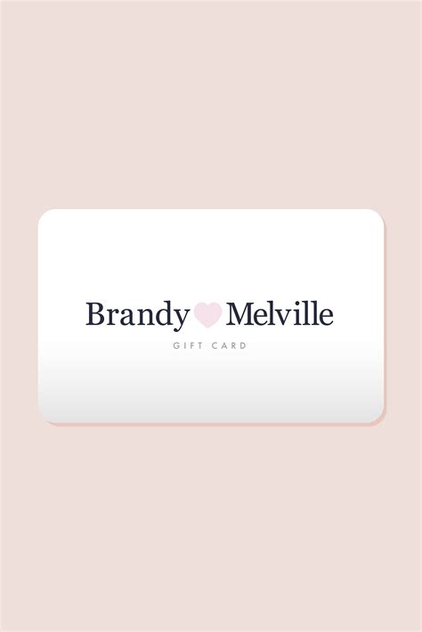 Brandy Melville Gift Card Code