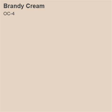 brandy cream benjamin moore