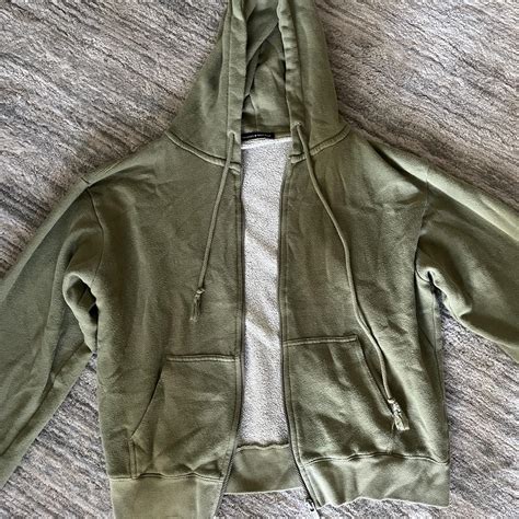 Brandy Green Zip Up
