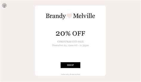 Brandy Melville Discount Code Black Friday