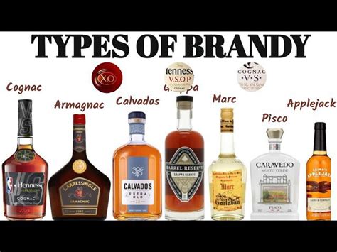 Brandy Types Of Alcohol