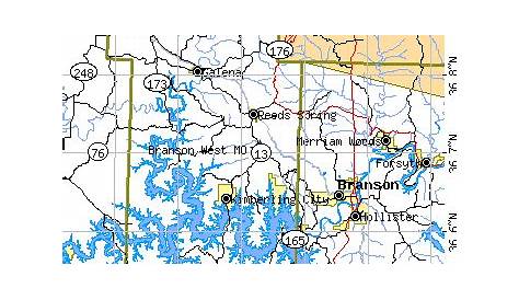 Branson West, Missouri (MO 65737) profile: population, maps, real