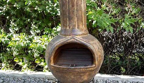 Brasero mexicain un barbecue cheminée d’extérieur