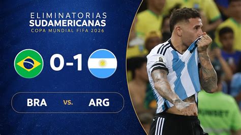 brasil 0 argentina 1
