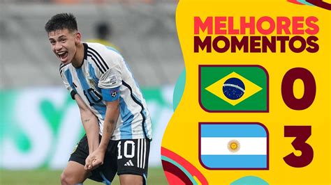 brasil e argentina sub 17