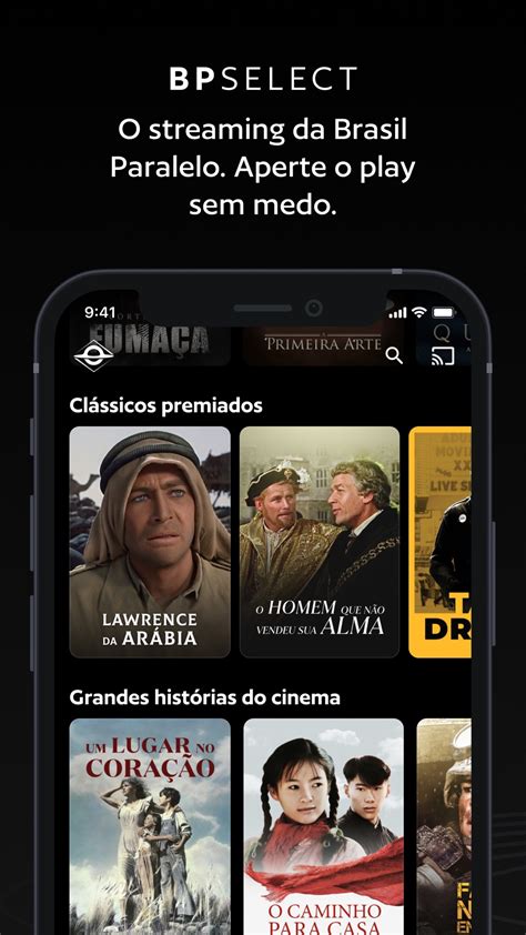 brasil paralelo app smart tv
