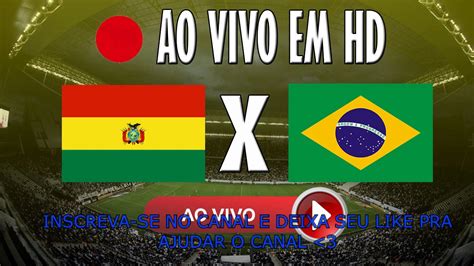 brasil vs bolivia futemax
