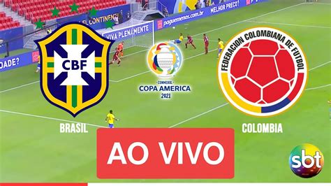 brasil vs colombia ao vivo