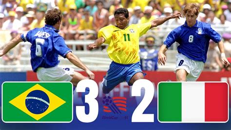 brasil vs italia 1994 resultado