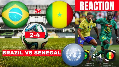 brasil vs senegal ao vivo futebol