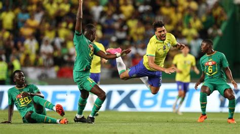 brasil vs senegal futbol
