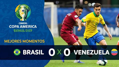 brasil vs venezuela melhores momentos