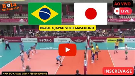 brasil x japão ao vivo sportv