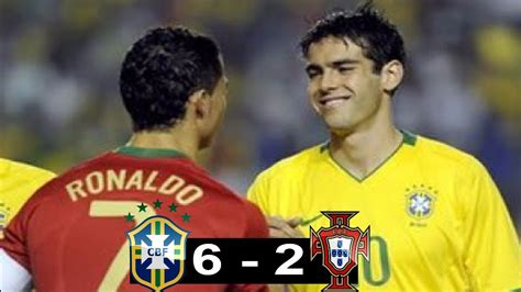 brasil x portugal 2008