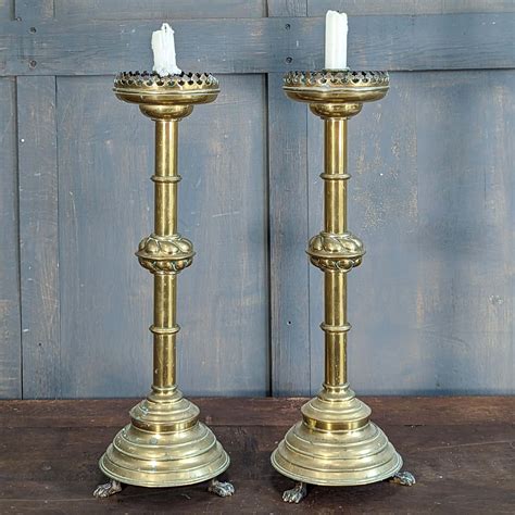 Brass Altar Candles