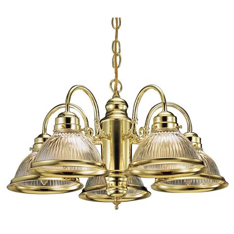 Brass Chandelier Light