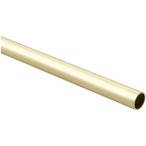 brass closet rod hardware