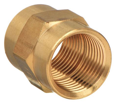 Brass Coupling 1/4