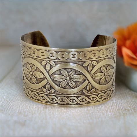 Brass Cuff Bracelet Designer