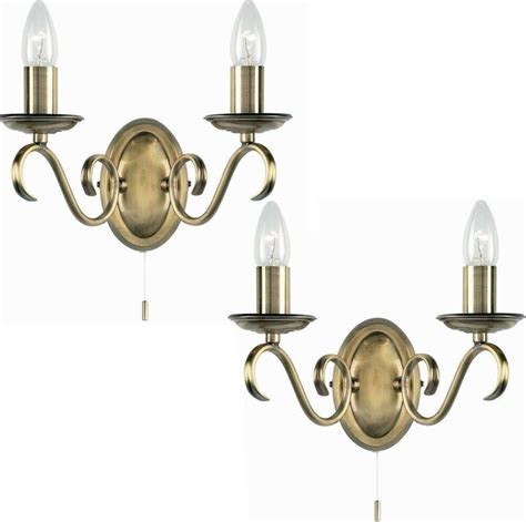 Brass Dimmable Wall Lights