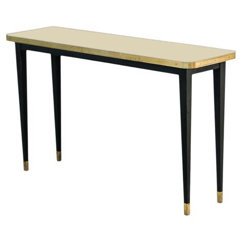 Brass High Top Table