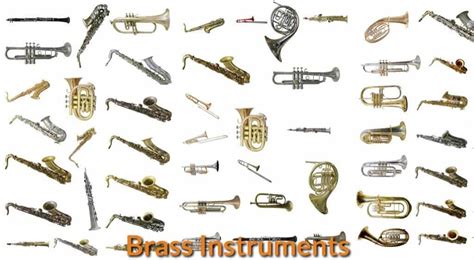 brass instruments list
