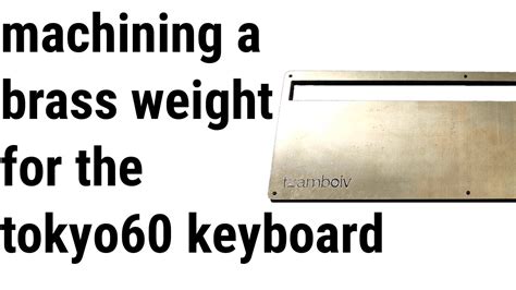 Brass Keyboard Weight