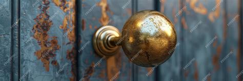 Brass Knob Texture