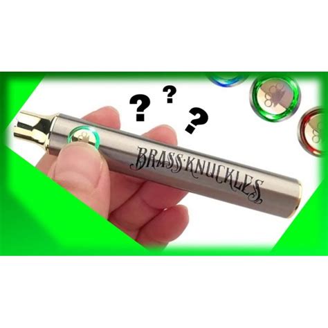 Brass Knuckles Battery Instructions