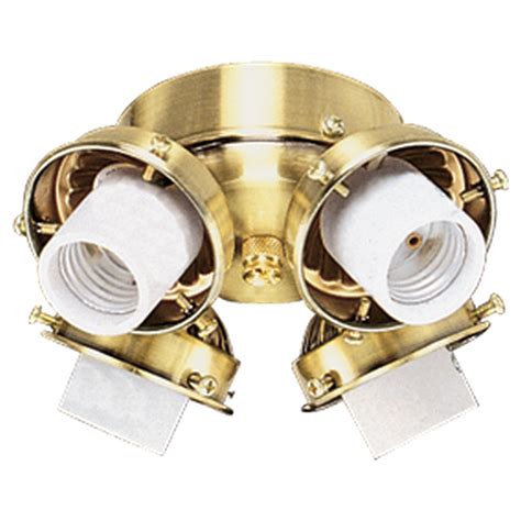 Brass Light Kit For Ceiling Fan