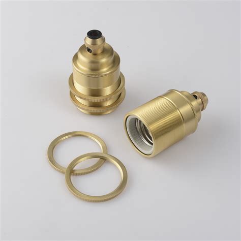Brass Light Socket Cover