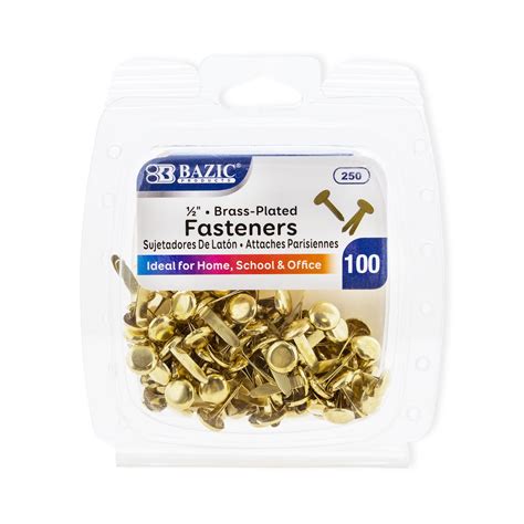 Brass Plated Paper Fasteners