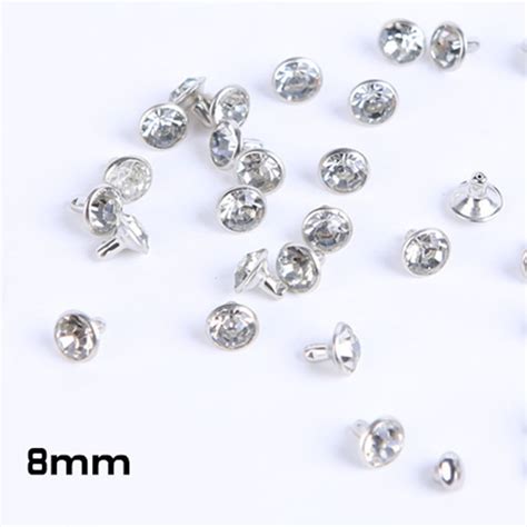 Brass Rhinestone Rivets