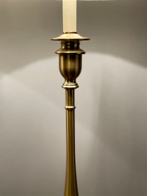 Brass Table Lamp Candle
