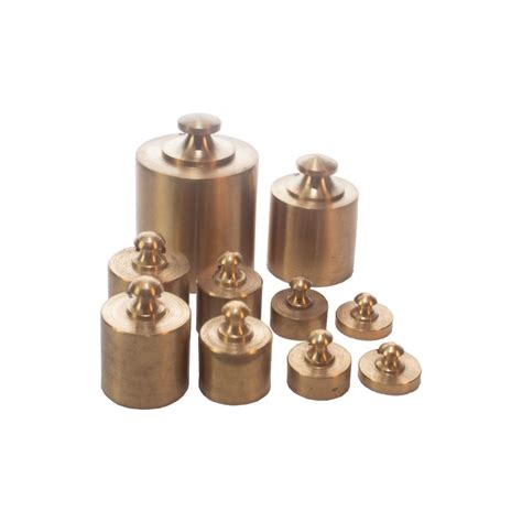 Brass Weight Set
