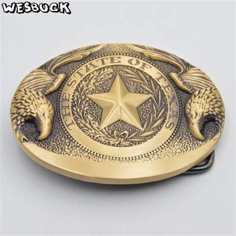 Brass Western Buckle