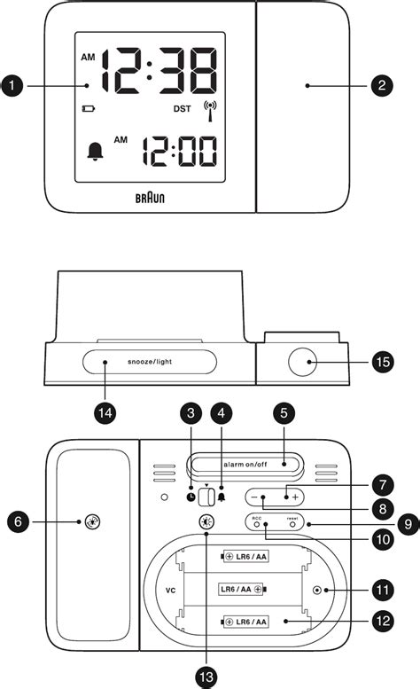 Braun Projection Clock Manual