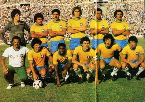 brazil 1980 world cup team formation