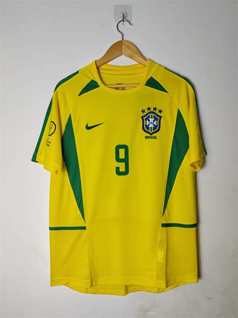 brazil 2002 world cup jersey
