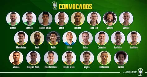 brazil all player name