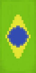 brazil flag banner minecraft
