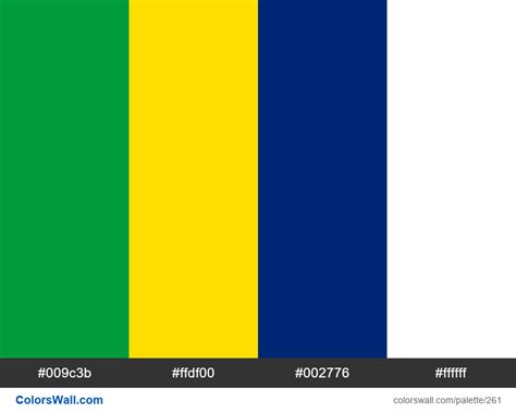 brazil flag colors code