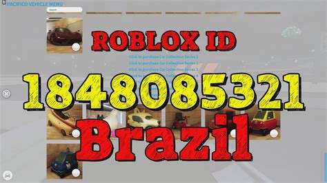 brazil flag roblox id