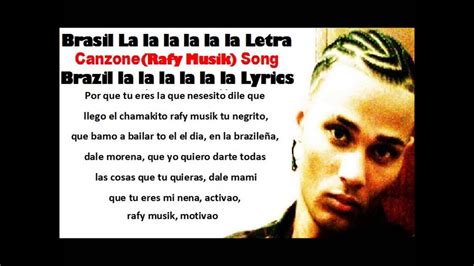 brazil la la la lyrics