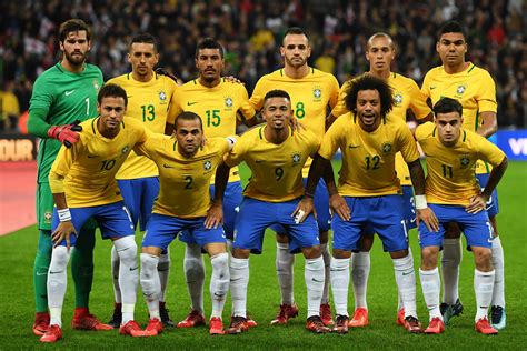 brazil national team soccer players